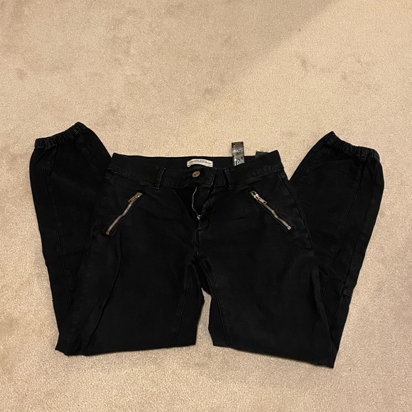 Zara loose fit denim jogger style jeans - Picture 1 of 6